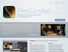 Tablet Screenshot of pixelconduit.com